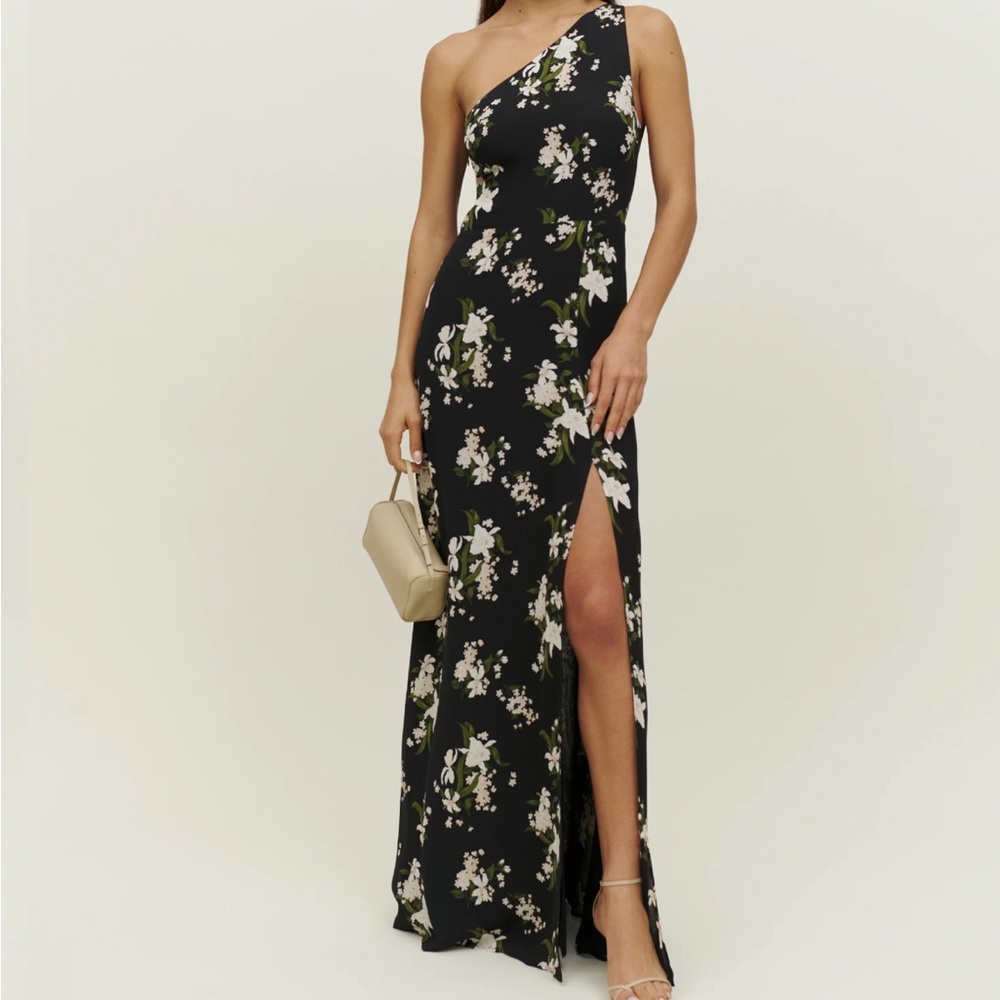Reformation Evelyn Dress in Orchids